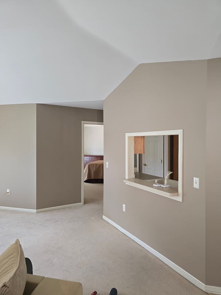 Residential Interior painted by DLux Painting Bloomfield Hills