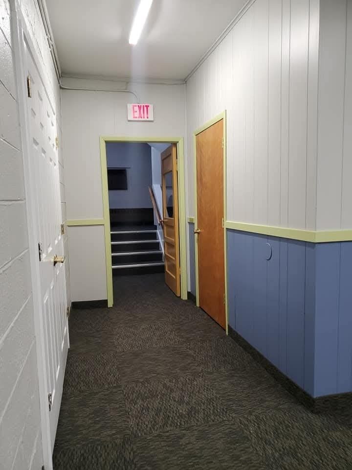 Interior two warehouse hallway painted by Dlux Painting Metro Detroit